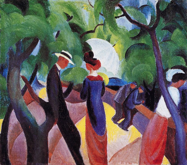 Macke, Promenade