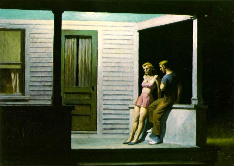 Hopper, Summer Evening