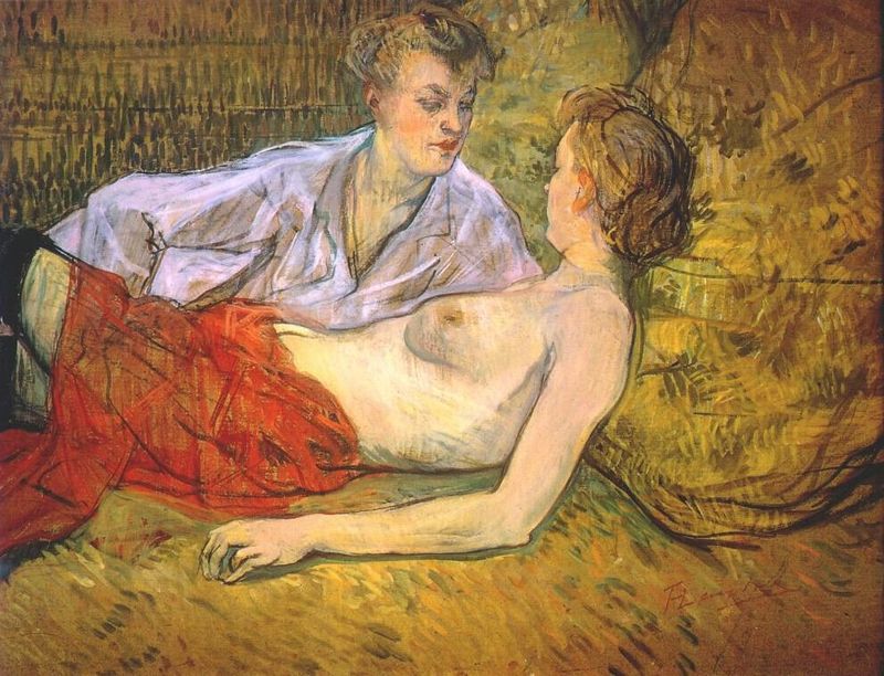 Toulouse-Lautrec, The Two Girlfriends